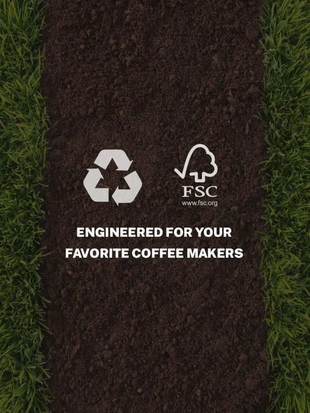 1-2 Cup Small Coffee Filters,100 Count Disposable Basket Coffee Filter Paper, Co